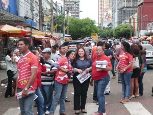 Da porta de fábrica ao Plenário da Câmara Municipal de Manaus (CMM), Rosi Matos informou aos vereadores as reivindicações da Campanha dos Metalúrgicos.